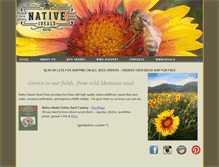 Tablet Screenshot of nativeideals.com
